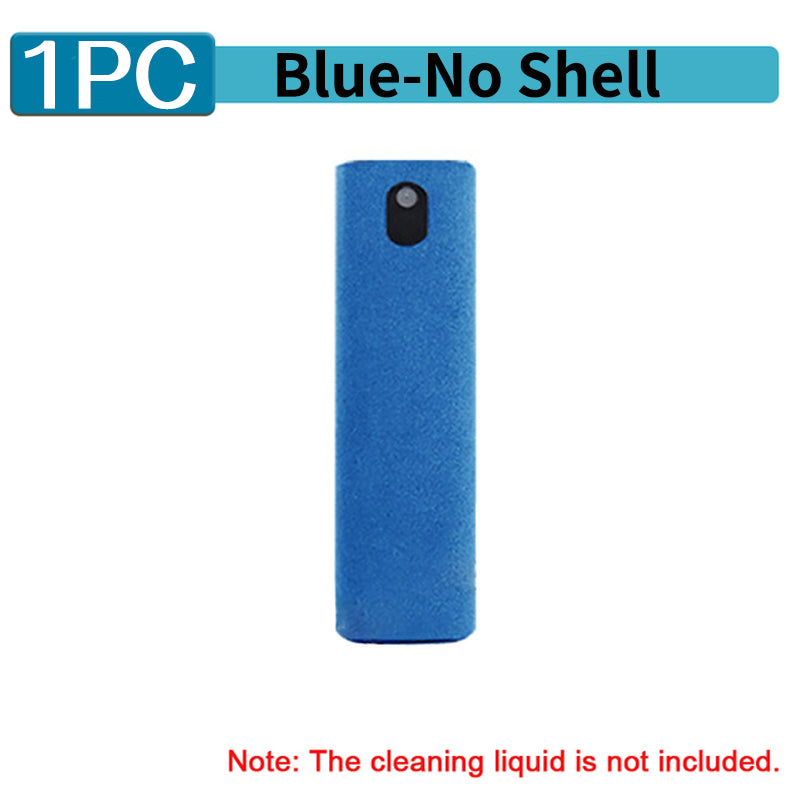 2-in-1 Premium Mikrofaser Bildschirmreiniger Sprayflasche & Mikrofasertuch für Handy, iPhone, iPad, MacBook, Laptop, Computer