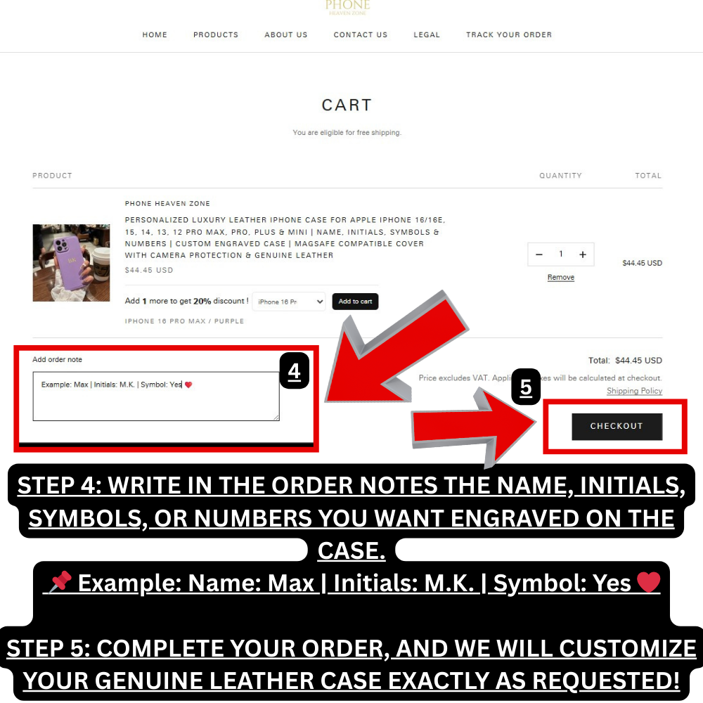 Personalized Luxury Leather iPhone Case for Apple iPhone 16/16e, 15, 14, 13, 12 Pro Max, Pro, Plus & Mini | Name, Initials, Symbols & Numbers | Custom Engraved Case | MagSafe Compatible Cover with Camera Protection & Genuine Leather