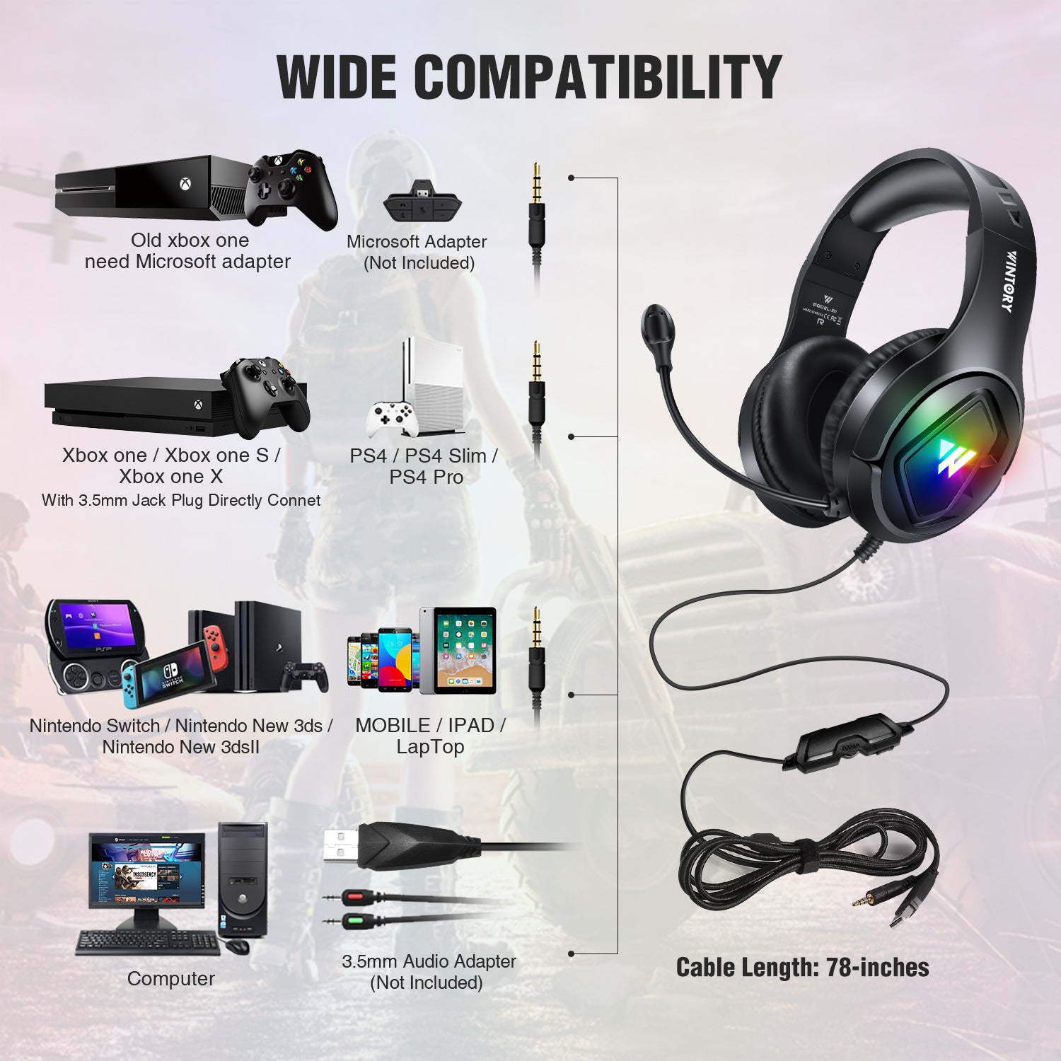 Premium ONIKUMA K19 Gaming-Headset | Kabelgebunden, Geräuschunterdrückung, Mikrofon | Stereokopfhörer | Limitierte Auflage