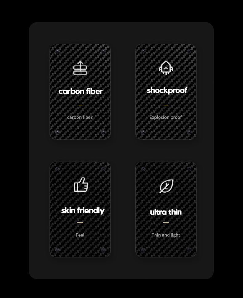 Premium Hülle, Abdeckung, Kohlefaser | Apple iPhone 15/13/12/11/14 Pro Max - Ultradünn, MagSafe, magnetische kabellose Ladeabdeckung