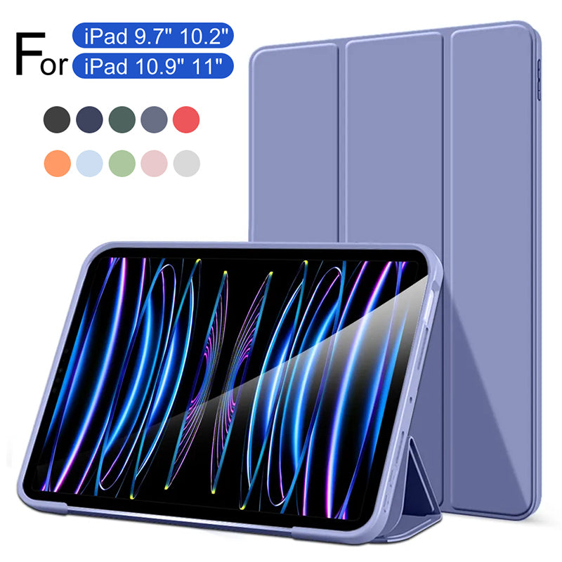 Premium iPad Hülle mit Stifthalter für iPad Pro 11, iPad 10 (7. 8. 9. Generation) - Hochwertiges Case für iPad Air 5, iPad 4,