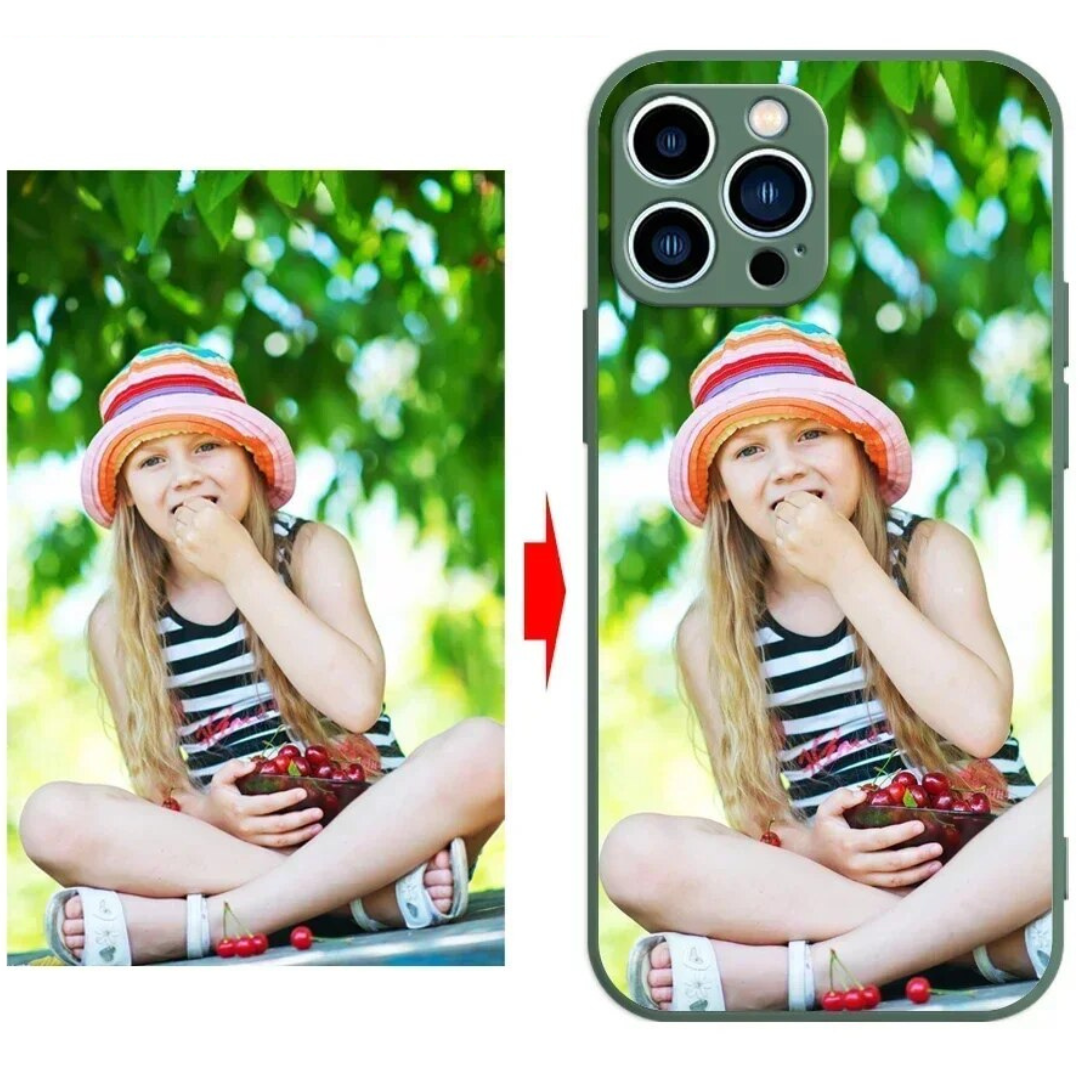 Apple iPhone HĂŒlle Benutzerdefiniertes Foto MagSafe, Kameraprotektion, gehĂ€rtetem Glas iPhone 11 12 13 14 15 Pro Max Plus