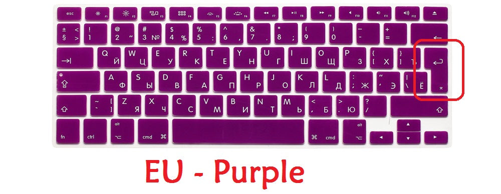 Premium Keyboard Protection Skin for Macbook Air/Pro/M3/M2/M1: 16,14,13-inch | 2024/2023/2022/2020 Series High-Quality Keyboard Cover