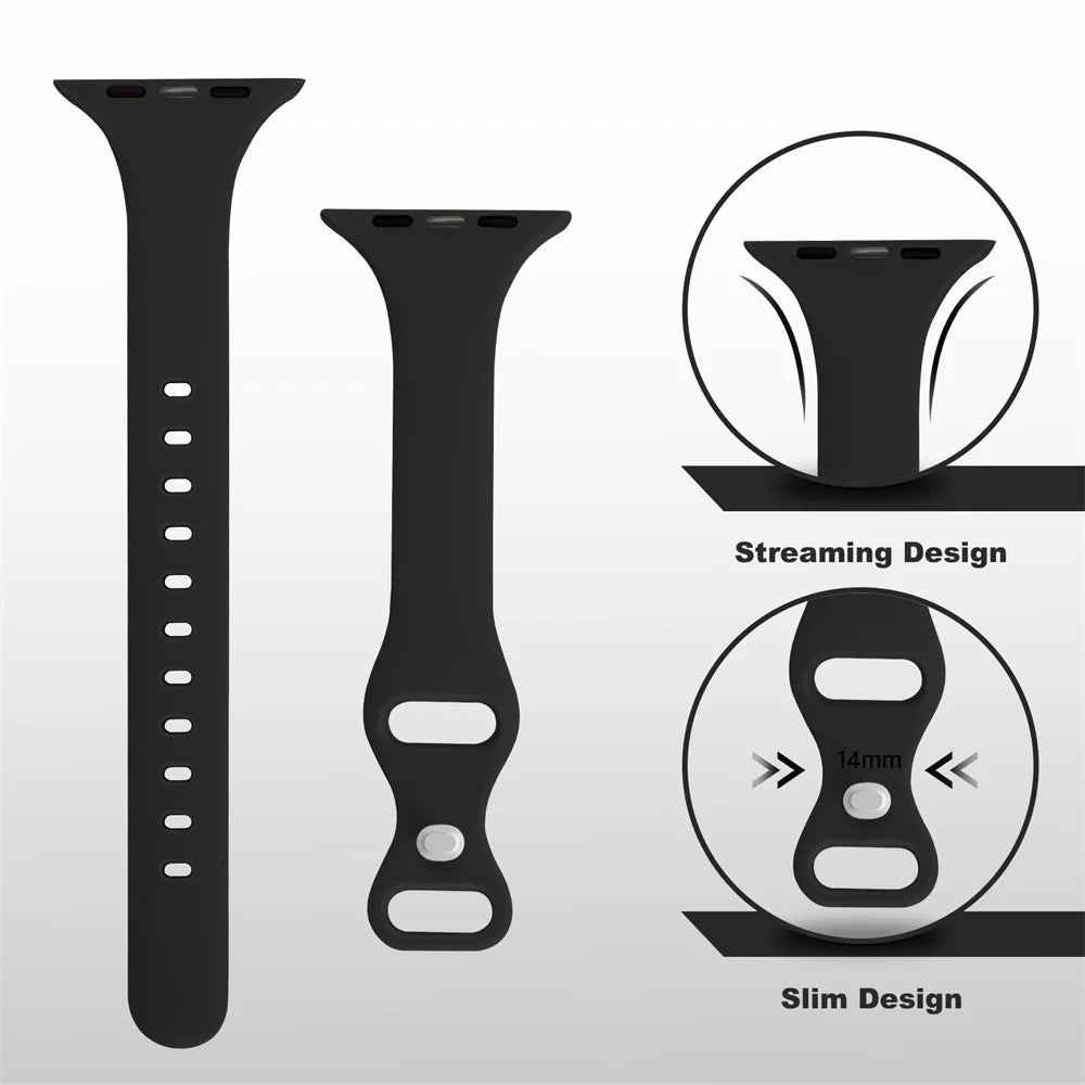 Premium Smart Devil 2er-Set Vollkleber-Softfilm für Apple iWatch 9/8/7, 41mm/45mm/SE/6/5/4, 44mm/40mm | HD-Displayschutz