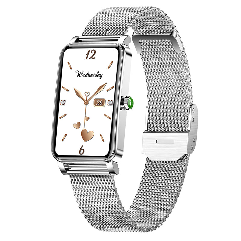 Premium Luxury Smartwatch for Women with Full Touch Screen, Bluetooth Calling, Waterproof IP67, Fitness & Health Tracker, Elegant Sport Design – Stylish Smart Watch for Daily Wear – Compatible with iOS & Android Smartphones – Limited Edition