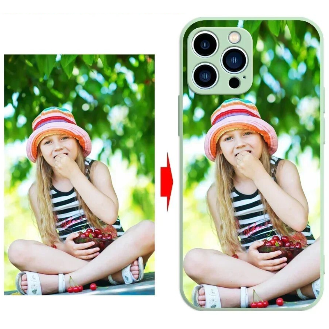 Apple iPhone HĂŒlle Benutzerdefiniertes Foto MagSafe, Kameraprotektion, gehĂ€rtetem Glas iPhone 11 12 13 14 15 Pro Max Plus