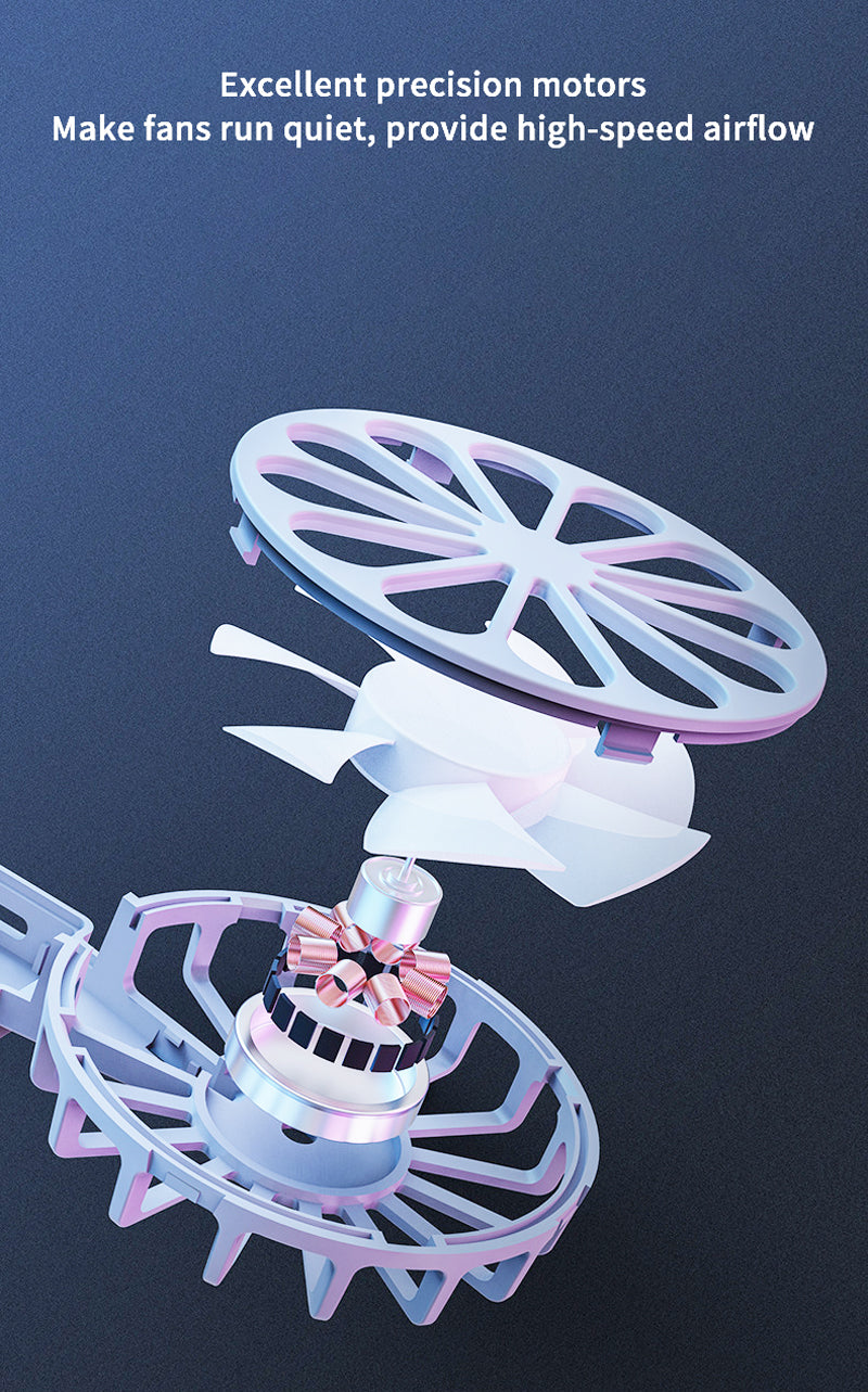 Gute Qualität Klappbare Tablet-Halterung mit Kühlventilator für Gaming-Notebooks und Tablets bis 17 Zoll - Tragbarer Laptop