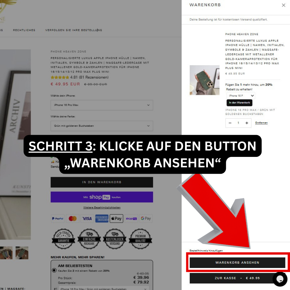 Personalized Luxury Apple iPhone Case | Names, Initials, Symbols & Numbers | MagSafe Leather Case with Metallic Gold Camera Protection for iPhone 16/15/14/13/12 Pro Max Plus Mini