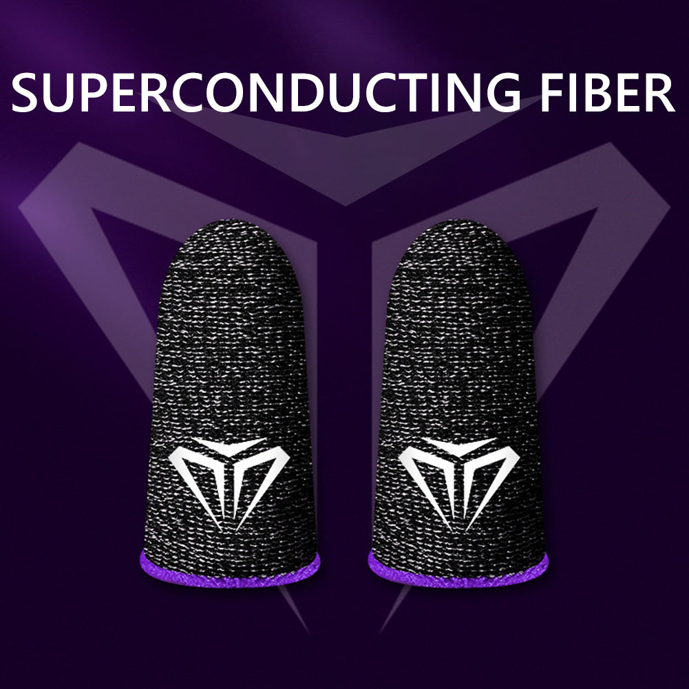 Premium 10 Stück Handy-Spiel Fingertip-Handschuhe für PUBG Gamer - Schweißfest, Rutschfest, Touchscreen Fingerhülsen