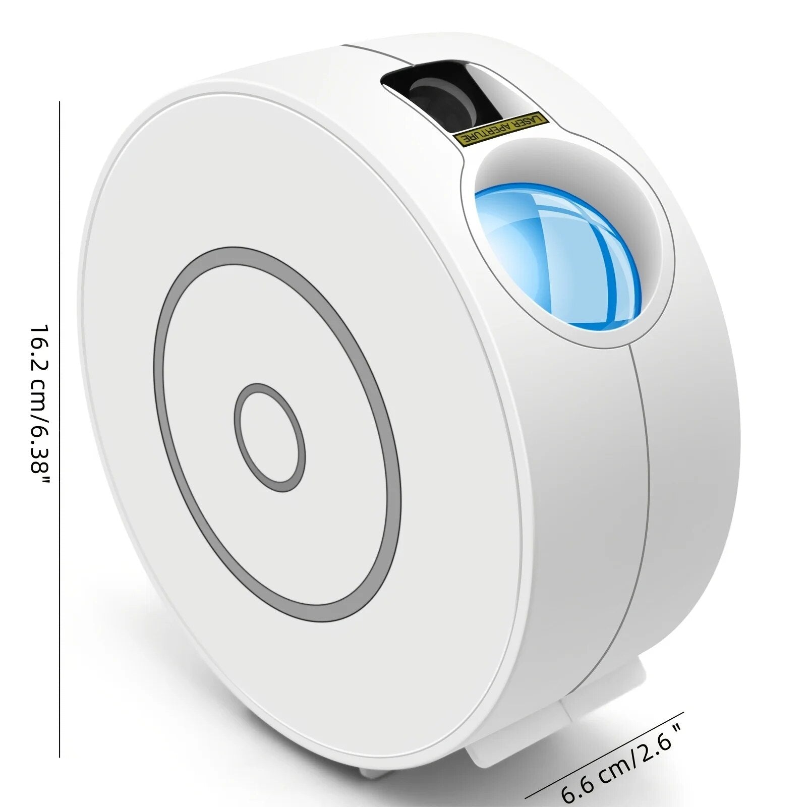 Premium Sterne-Projektor Licht: Buntes Nebelwolken-Nachtlicht, Dynamisches Galaxien-Sternennachtlicht für Schlafzimmer, Spielzimmer