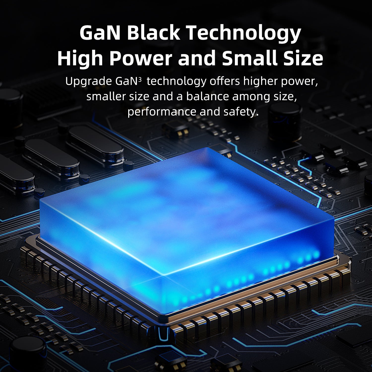 Premium 65W Gan Charger Desktop Fast Charger | 4-in-1 Laptop & Mobile Adapter for Smartphones, Apple iPhone, Samsung, iOS & Android - Fast Charging