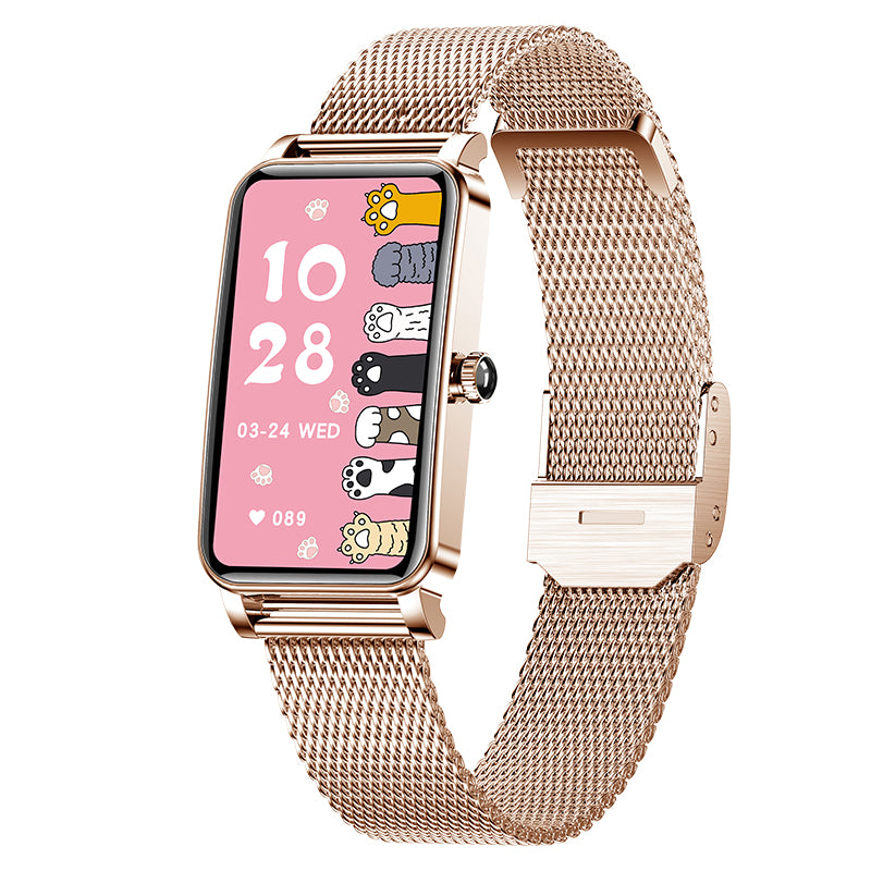 Premium Luxury Smartwatch for Women with Full Touch Screen, Bluetooth Calling, Waterproof IP67, Fitness & Health Tracker, Elegant Sport Design – Stylish Smart Watch for Daily Wear – Compatible with iOS & Android Smartphones – Limited Edition