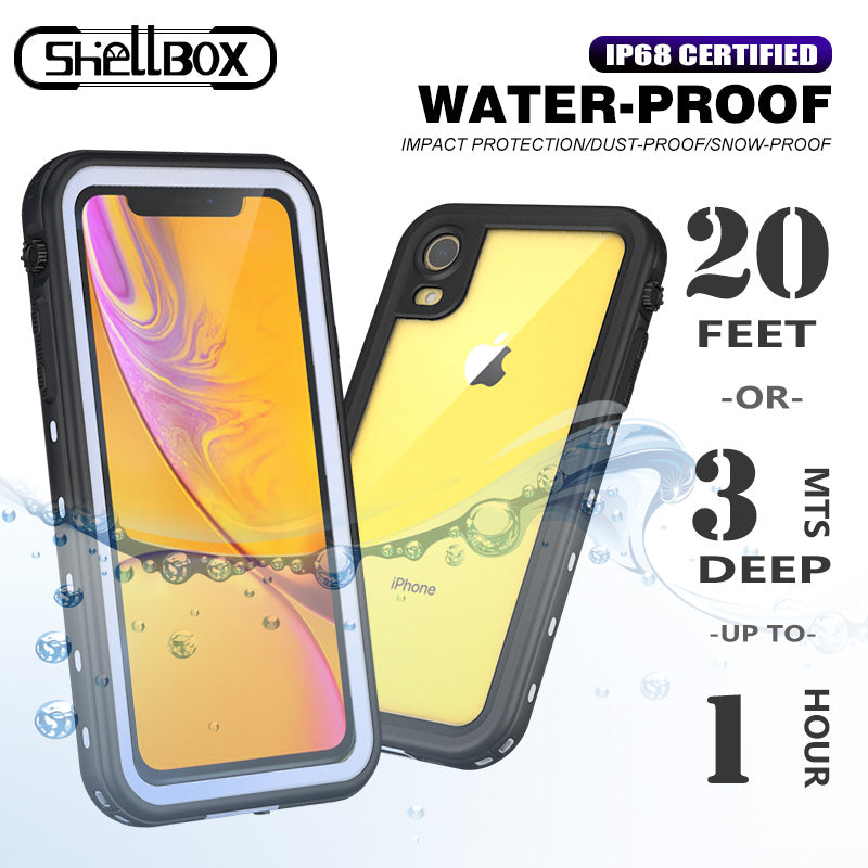 Premium IP68 Military-Grade Underwater Case with MagSafe for Apple iPhone 16/16e, 15, 14, 13, 12 Pro Max, Pro, Plus & Mini - Waterproof for Diving and Swimming | 360° Full Protection Cover, Magnetic Adsorption | Stylish Armor Shockproof Camera Protection