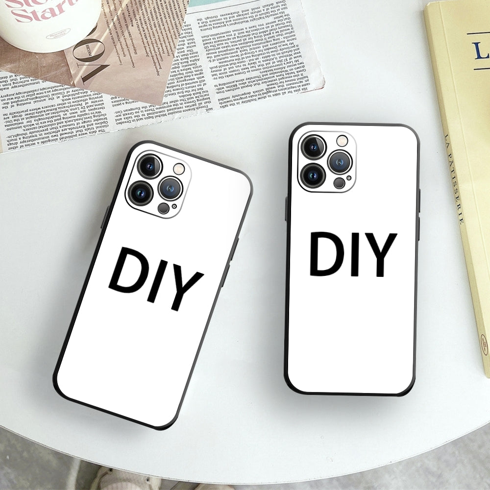 Personalized Luxury iPhone Case for Apple iPhone 16/16e, 15, 14, 13, 12 Pro Max, Pro, Plus & Mini Cover | Custom Name, Initials, Symbols & Numbers | MagSafe Compatible | Camera Protection | Tempered Glass | Premium Protective Case