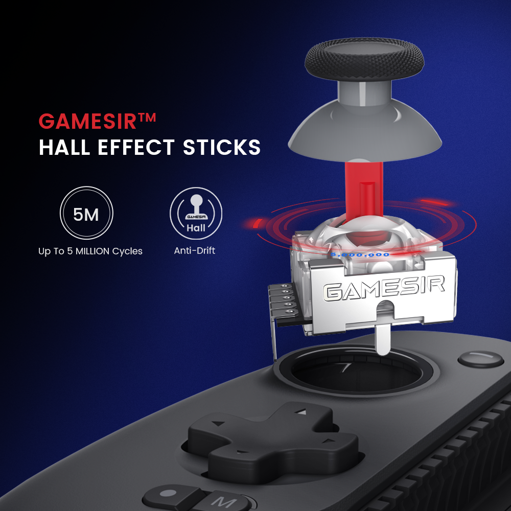 High-Quality G8 Galileo Type C Gamepad: Mobile Controller with Hall-Effect Stick for Smartphone, Apple iPhone, iOS, Android, Samsung, PS Remote Play, Cloud Gaming | Limited Edition
