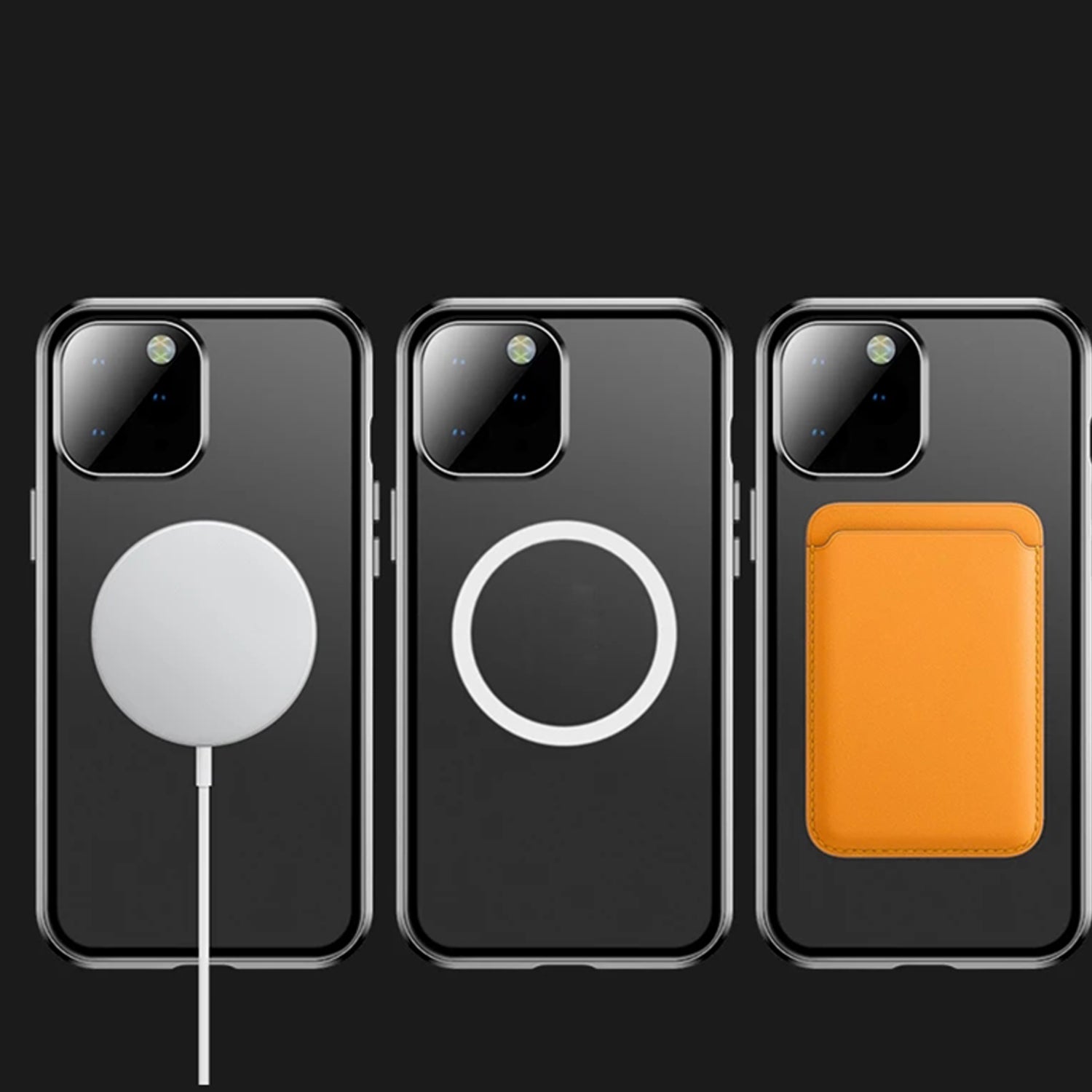 High-Quality iPhone Case with 360° Full Sealed Protection of Glass and Metal | MagSafe-Compatible Protective Case, 360-Degree Protection, Camera Lens Protection for Apple iPhone 16/16e, 15, 14, 13, 12 Pro Max, Pro, Plus & Mini Cover | Armor Bumper Case