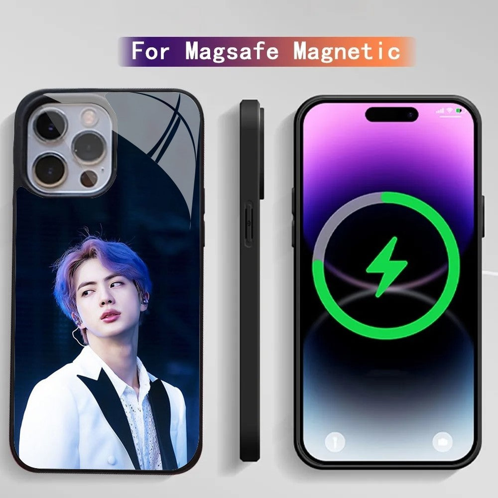 Personalized Luxury iPhone Case for Apple iPhone 16/16e, 15, 14, 13, 12 Pro Max, Pro, Plus & Mini | Custom Photo Design | MagSafe Compatible Case | Camera Protection | Tempered Glass | Premium Protective Case