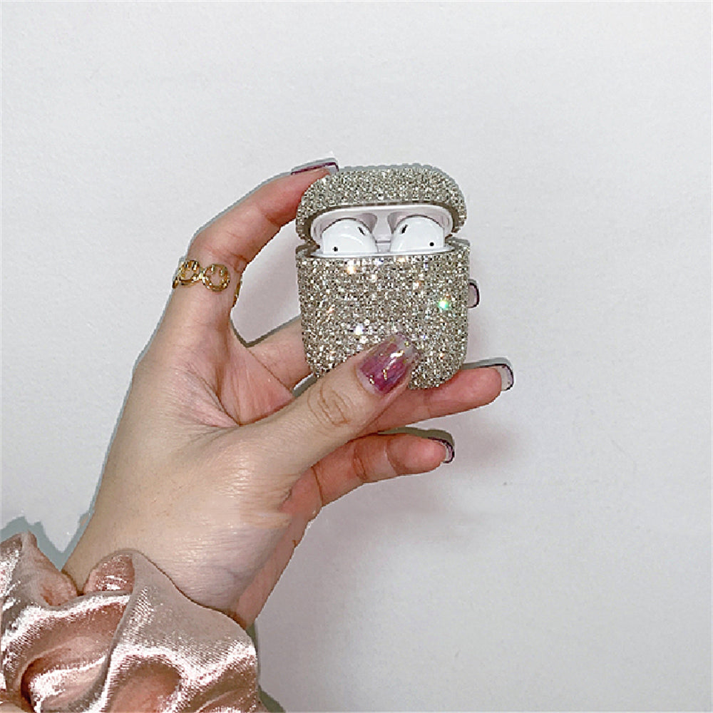 Luxury 3D Bling Diamond Case for Apple AirPods 4/3/2/1 and Pro Series 2024/2022/2021/2019/2016 Pro & AirPods MagSafe Case Accessory for Wireless Bluetooth Headphones