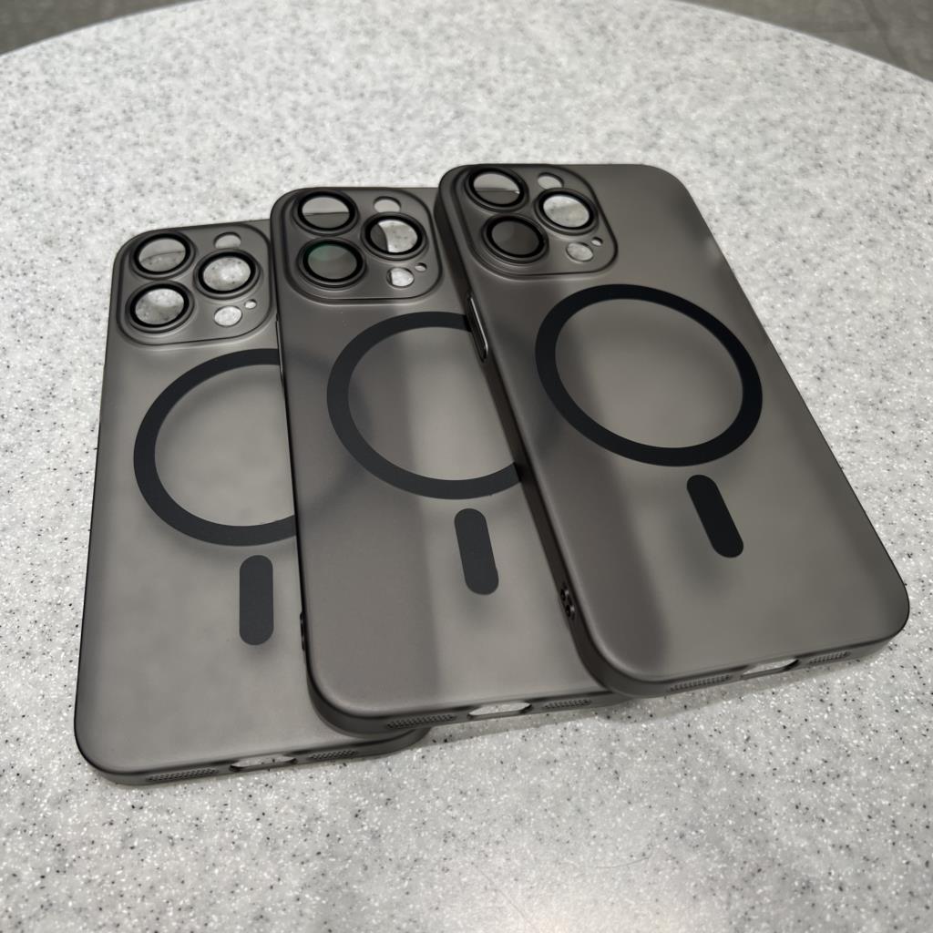 Ultra-Thin Magnetic Transparent For Apple iPhone 16/15/14/13/12 Pro Max Plus Mini Case | Premium Shockproof Slim Frameless Clear Water-Resistant Protective Cover with Magsafe