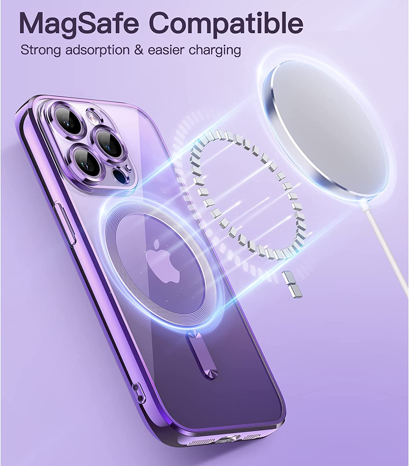 Premium Flip Leather Case with Card Slot and Card Holder Wallet, Magnetic & Shockproof iPhone Case | Flip Cover Stand Case for Apple iPhone 16/15/14/13/12 Pro Max, Plus, Mini Cover - Versatile Protective Cover