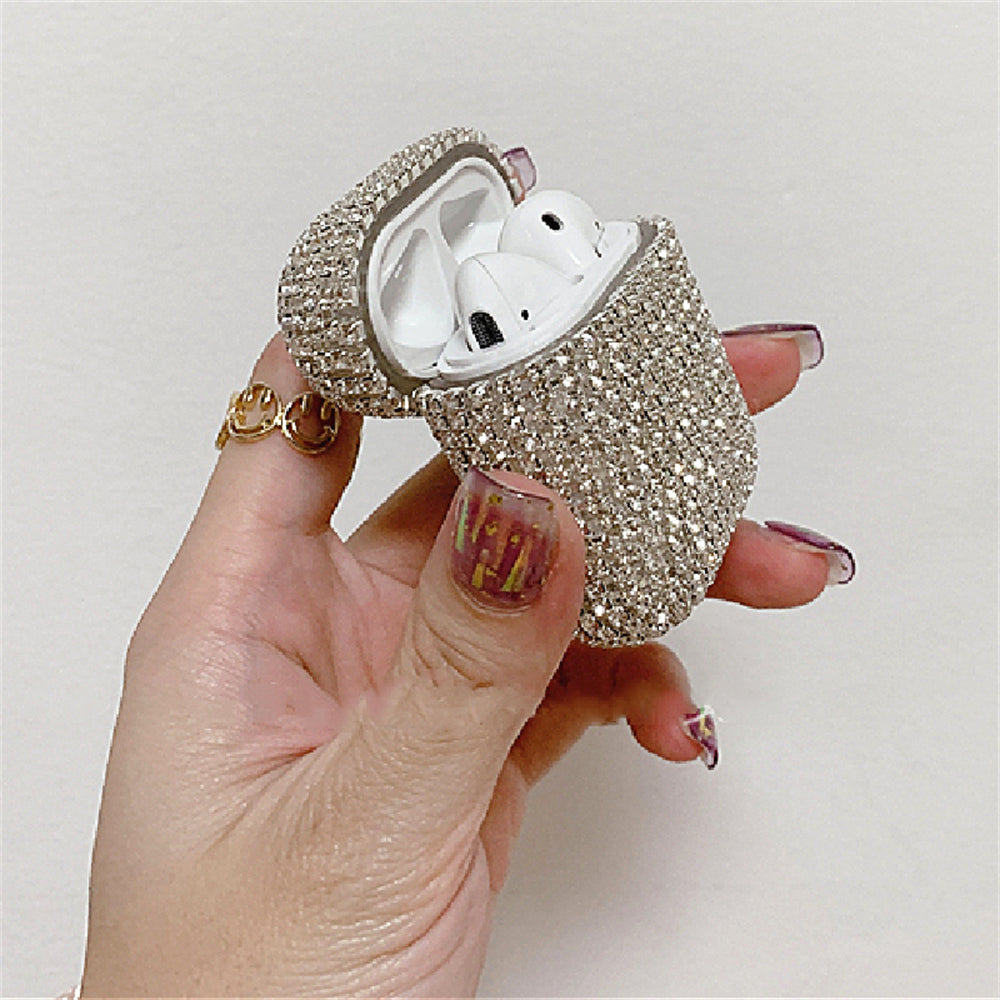 Luxury 3D Bling Diamond Case for Apple AirPods 4/3/2/1 and Pro Series 2024/2022/2021/2019/2016 Pro & AirPods MagSafe Case Accessory for Wireless Bluetooth Headphones