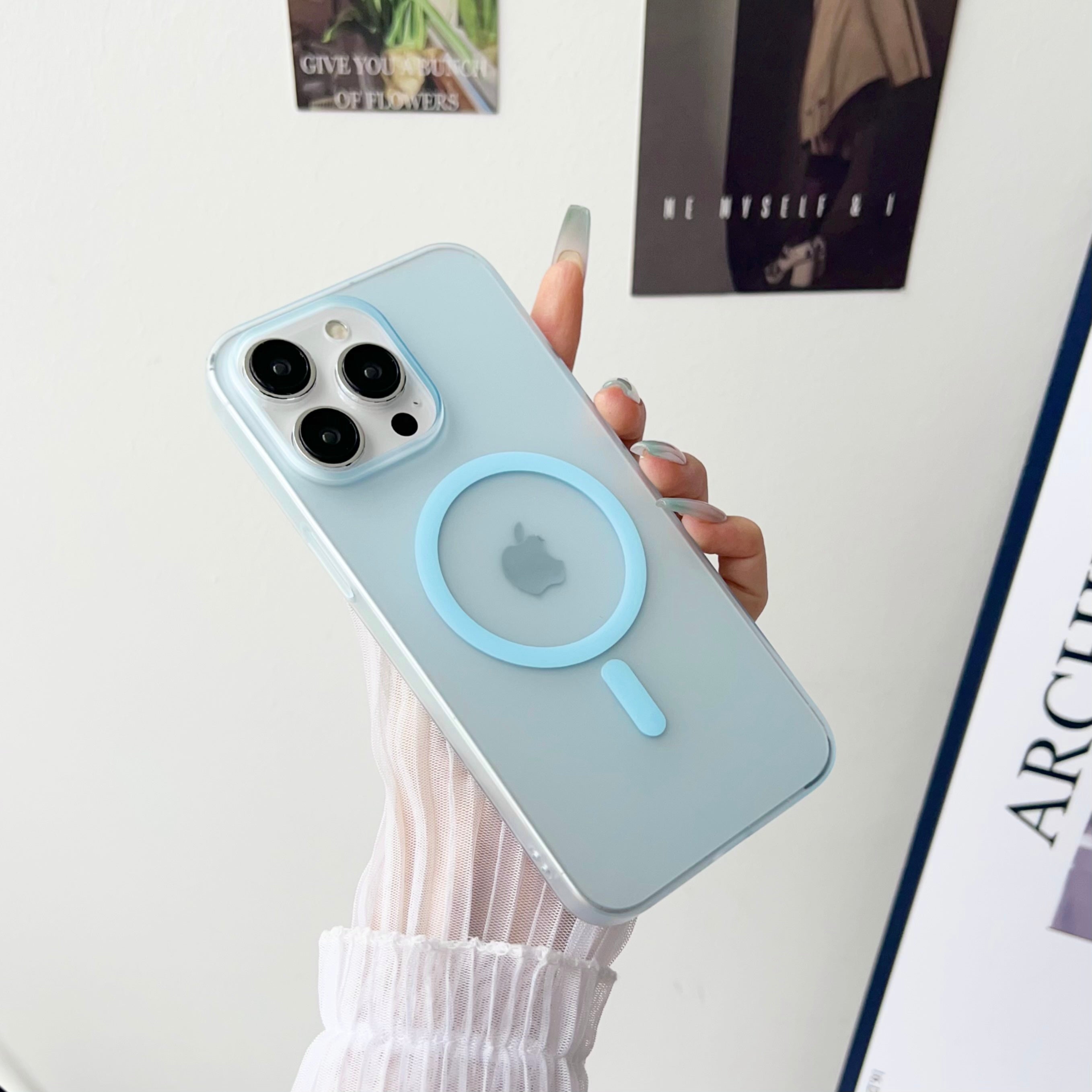 Transparent Magnetic Magsafe For Apple iPhone 16/15/14/13/12 Pro Max Plus Mini Case | Clear Transparent Case, Wireless Charging, Dustproof, Water-Resistant & Enhanced Camera Protection Cover