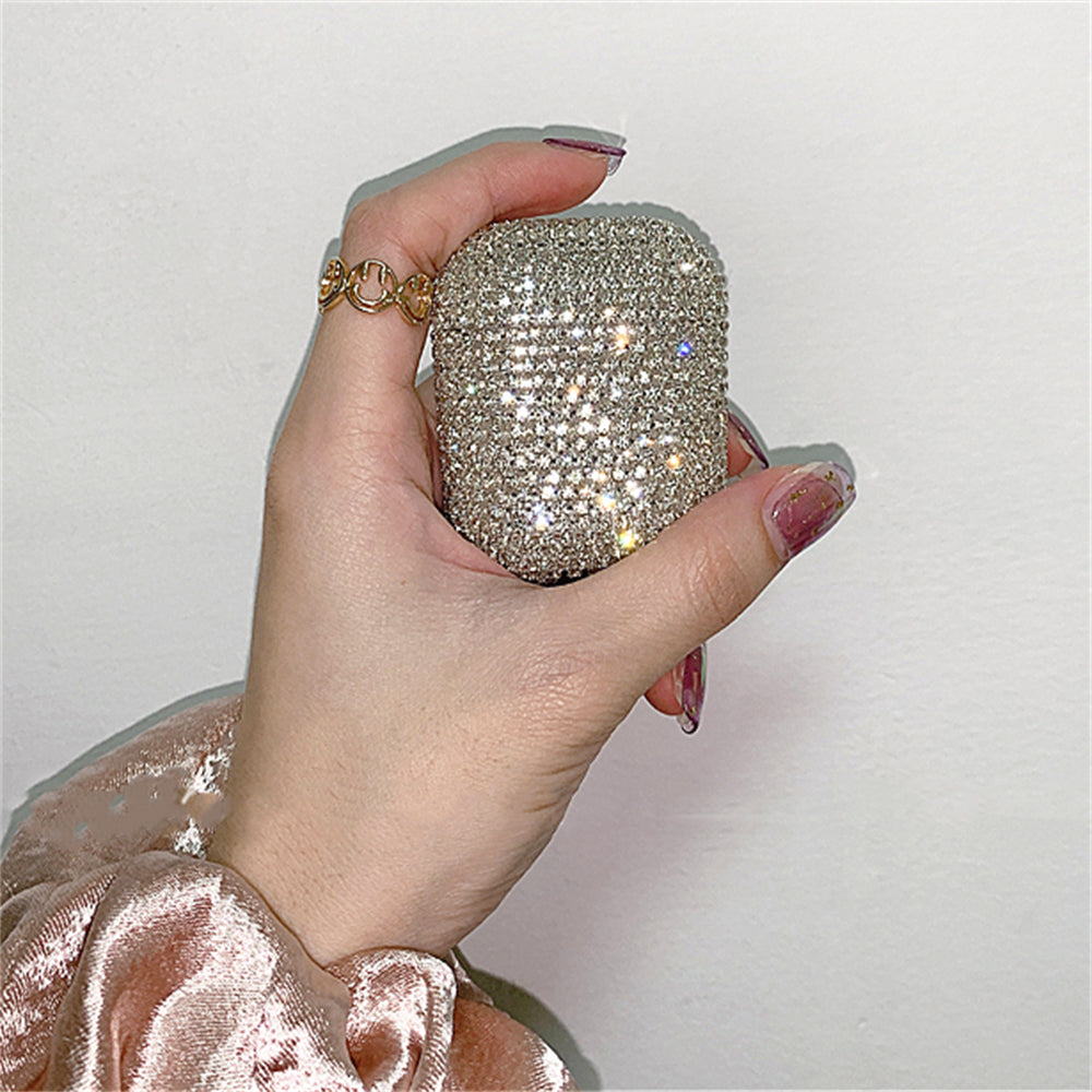 Luxury 3D Bling Diamond Case for Apple AirPods 4/3/2/1 and Pro Series 2024/2022/2021/2019/2016 Pro & AirPods MagSafe Case Accessory for Wireless Bluetooth Headphones