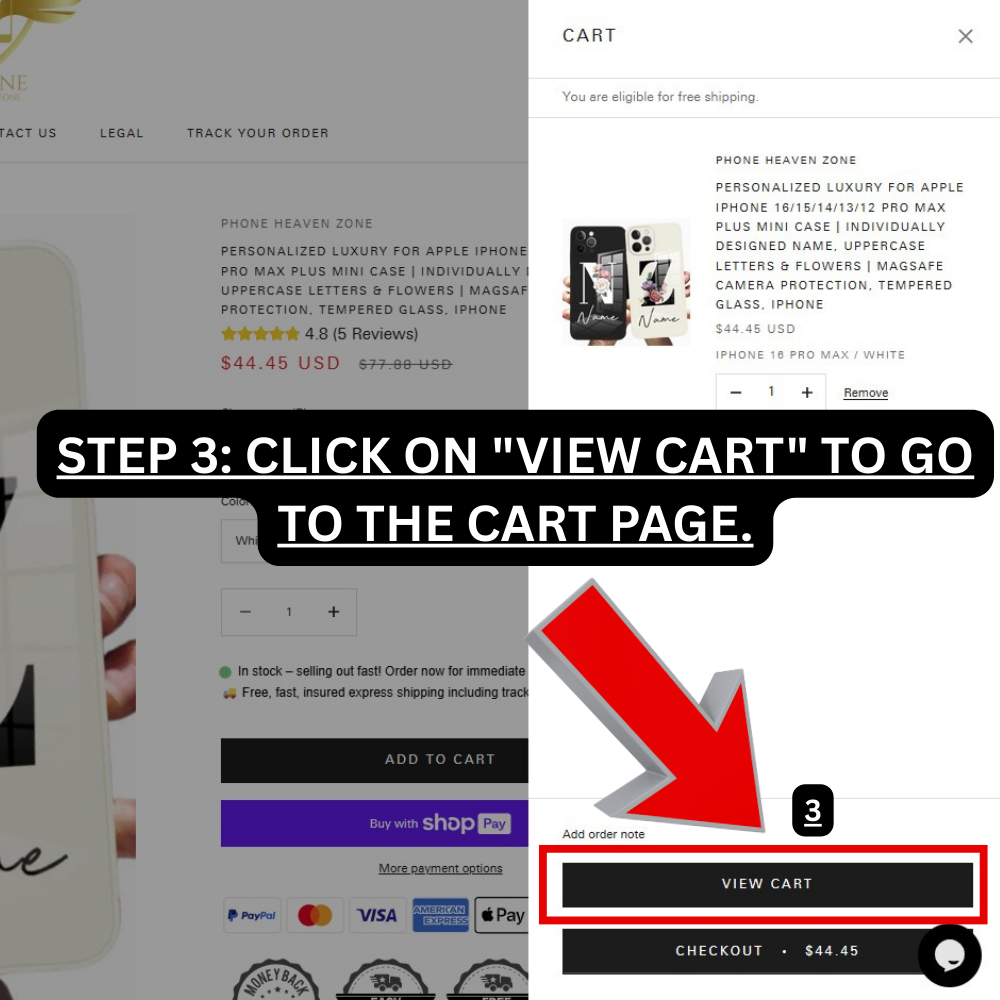 Personalized Luxury iPhone Case for Apple iPhone 16/16e, 15, 14, 13, 12 Pro Max, Pro, Plus & Mini Cover | Custom Name & Initials with Elegant Floral Design | MagSafe Compatible | Premium Camera Protection | Tempered Glass | Stylish Protective Case