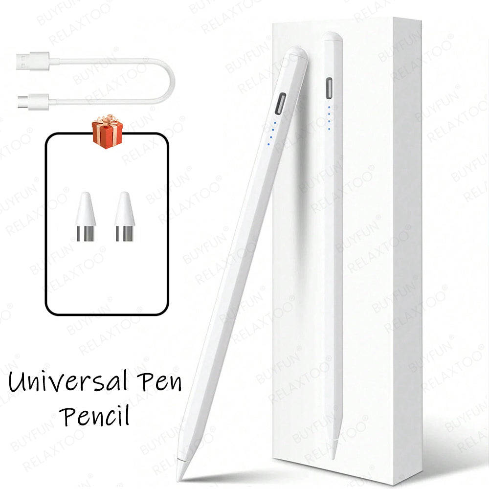 Premium Universaler Stylus für Tablet & Handy Touch Stift Apple iOS, Android & Windows, iPad & Xiaomi Huawei