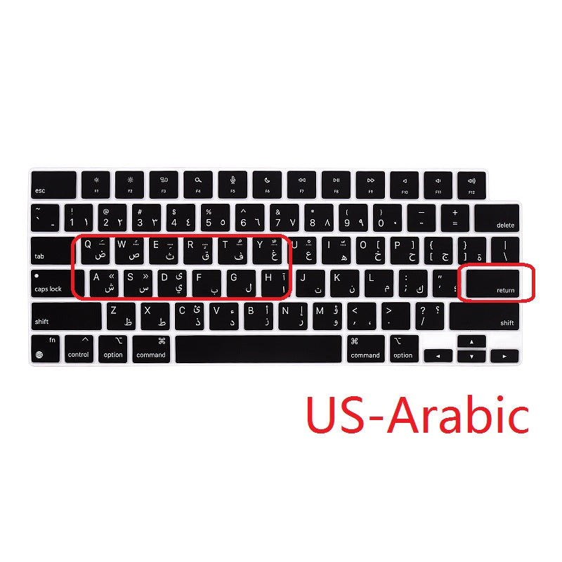 Premium Keyboard Protection Skin for Macbook Air/Pro/M3/M2/M1: 16,14,13-inch | 2024/2023/2022/2020 Series High-Quality Keyboard Cover