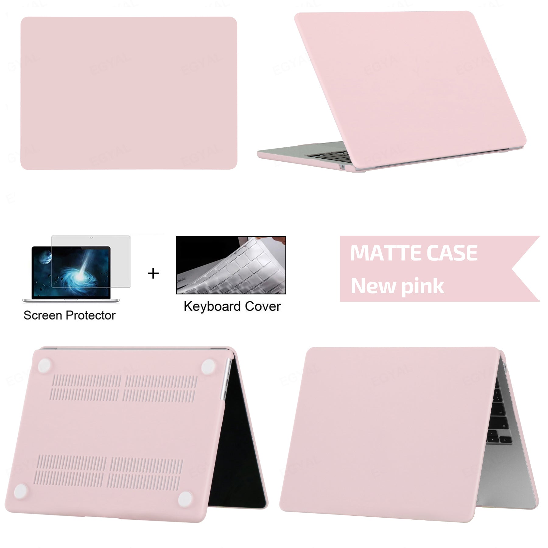 High-Quality Ultra-Thin Hardshell Case - Laptop Sleeve for MacBook Air/Pro/M3/M2/M1: 16,14,13-inch | 2024/2023/2022/2020 Series - Premium Cover
