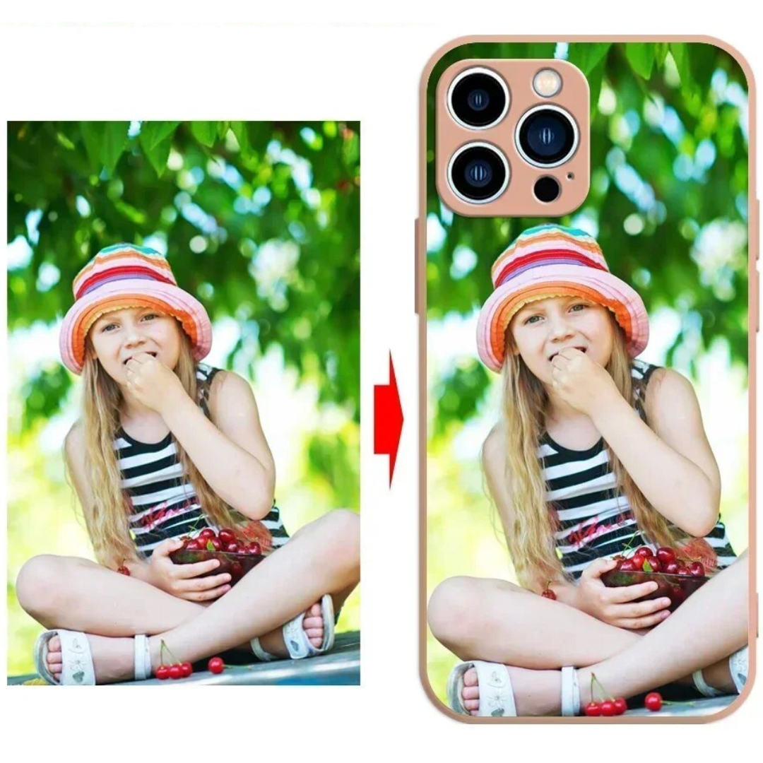 Apple iPhone HĂŒlle Benutzerdefiniertes Foto MagSafe, Kameraprotektion, gehĂ€rtetem Glas iPhone 11 12 13 14 15 Pro Max Plus