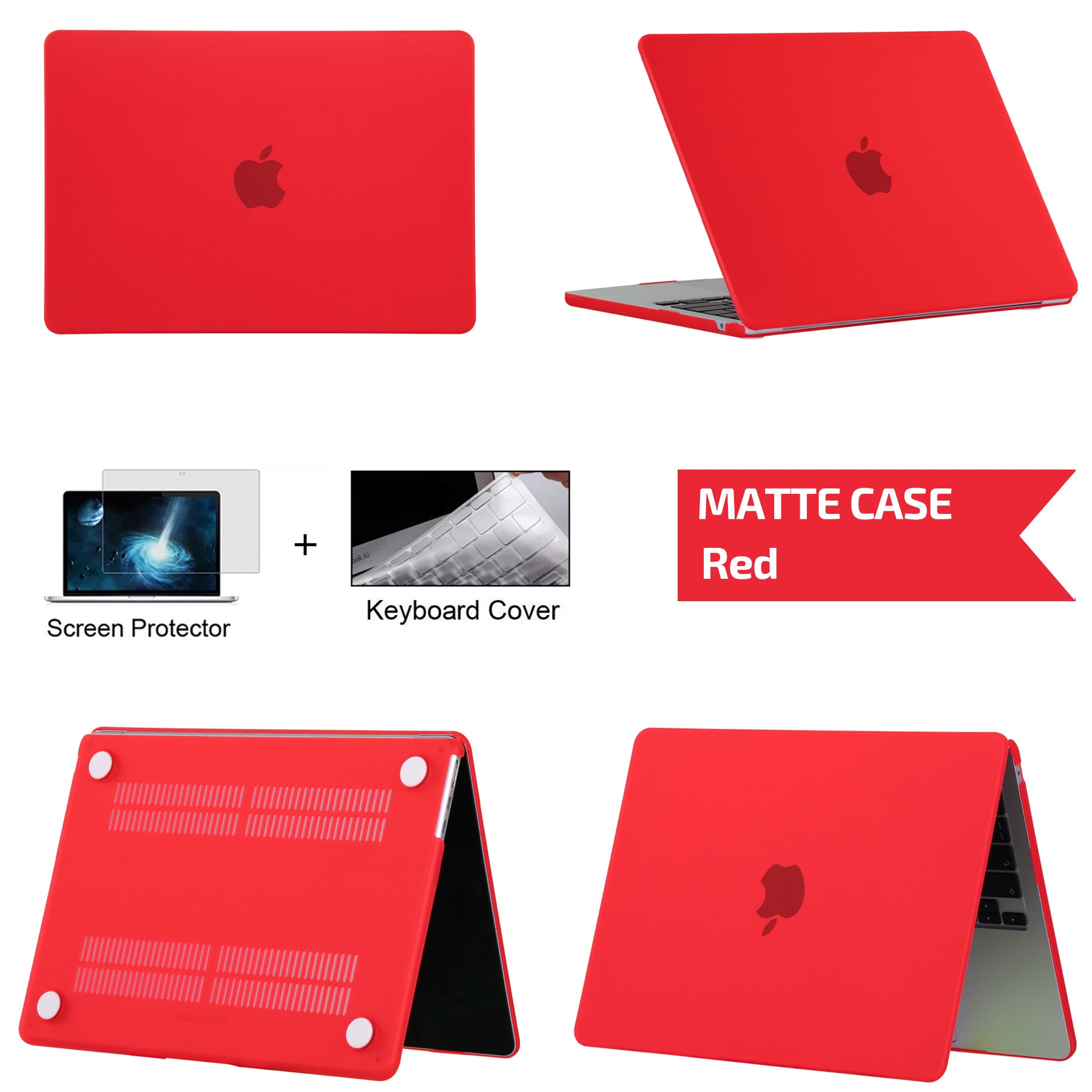 High-Quality Ultra-Thin Hardshell Case - Laptop Sleeve for MacBook Air/Pro/M3/M2/M1: 16,14,13-inch | 2024/2023/2022/2020 Series - Premium Cover