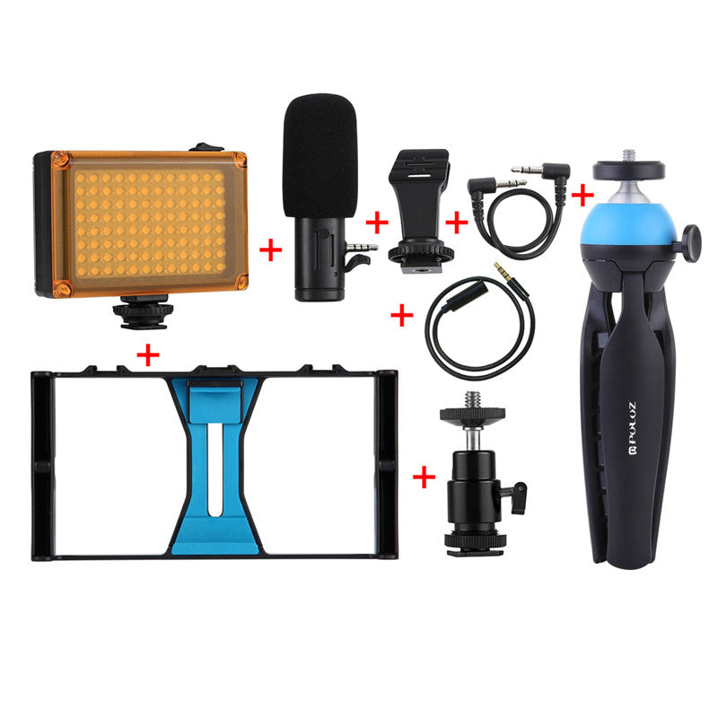 Kamera-Käfig Stabilisator für Smartphones: Filmproduktion Rig & Handgriff Halterung | Premium und Android - Phone Heaven Zone