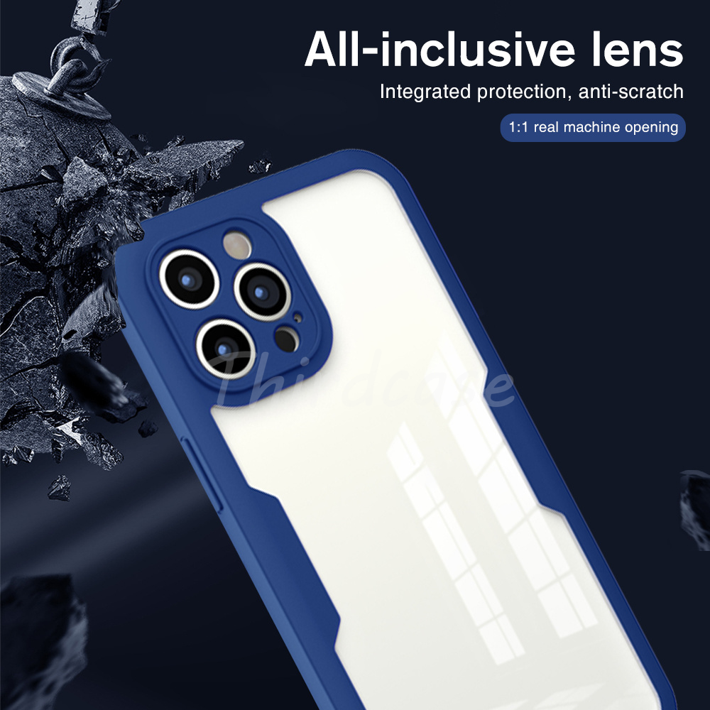 High-Quality Transparent 360-Degree Silicone Protection iPhone Case with MagSafe | 360-Degree Protection and Camera Lens Cover for Apple iPhone 16/16e, 15, 14, 13, 12 Pro Max, Pro, Plus & Mini Cover | Armor Case and Bumper Cover | Premium Phone Case