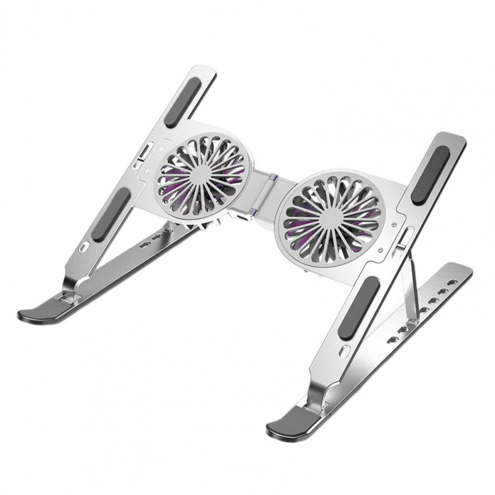 Gute Qualität Klappbare Tablet-Halterung mit Kühlventilator für Gaming-Notebooks und Tablets bis 17 Zoll - Tragbarer Laptop