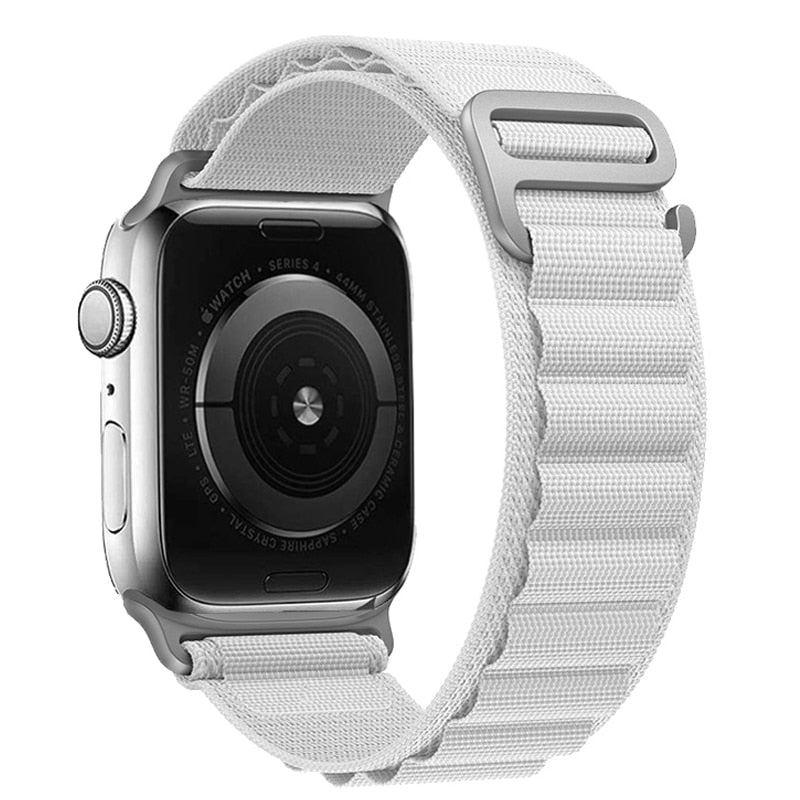 Armband für Apple Watch Serie 10/9/8/7/6/5/4/3/2/1 & Ultra 2/1, SE: 2024, 2023, 2022, 2021, 2020, 2019, | Alpin Loop Premium