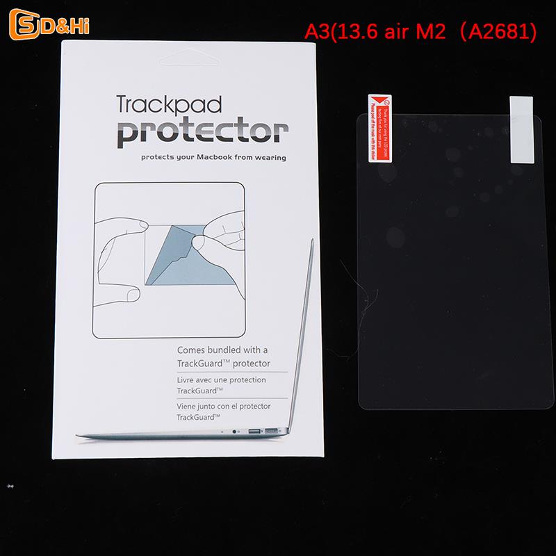 Premium Anti-Scratch Laptop Touchpad Protector: High-Quality, Clear Sticker for MacBook Air/Pro/M3/M2/M1: 16,14,13-inch | 2024/2023/2022/2020 Series Hartschale- Includes Touch Bar, Air, Pro Models