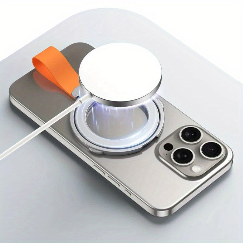 Hochwertiger Magnetischer Handy-Ringhalter für MagSafe, Telefonständer mit Riemen: Kompatibel mit Apple iPhone 15/14/13/12