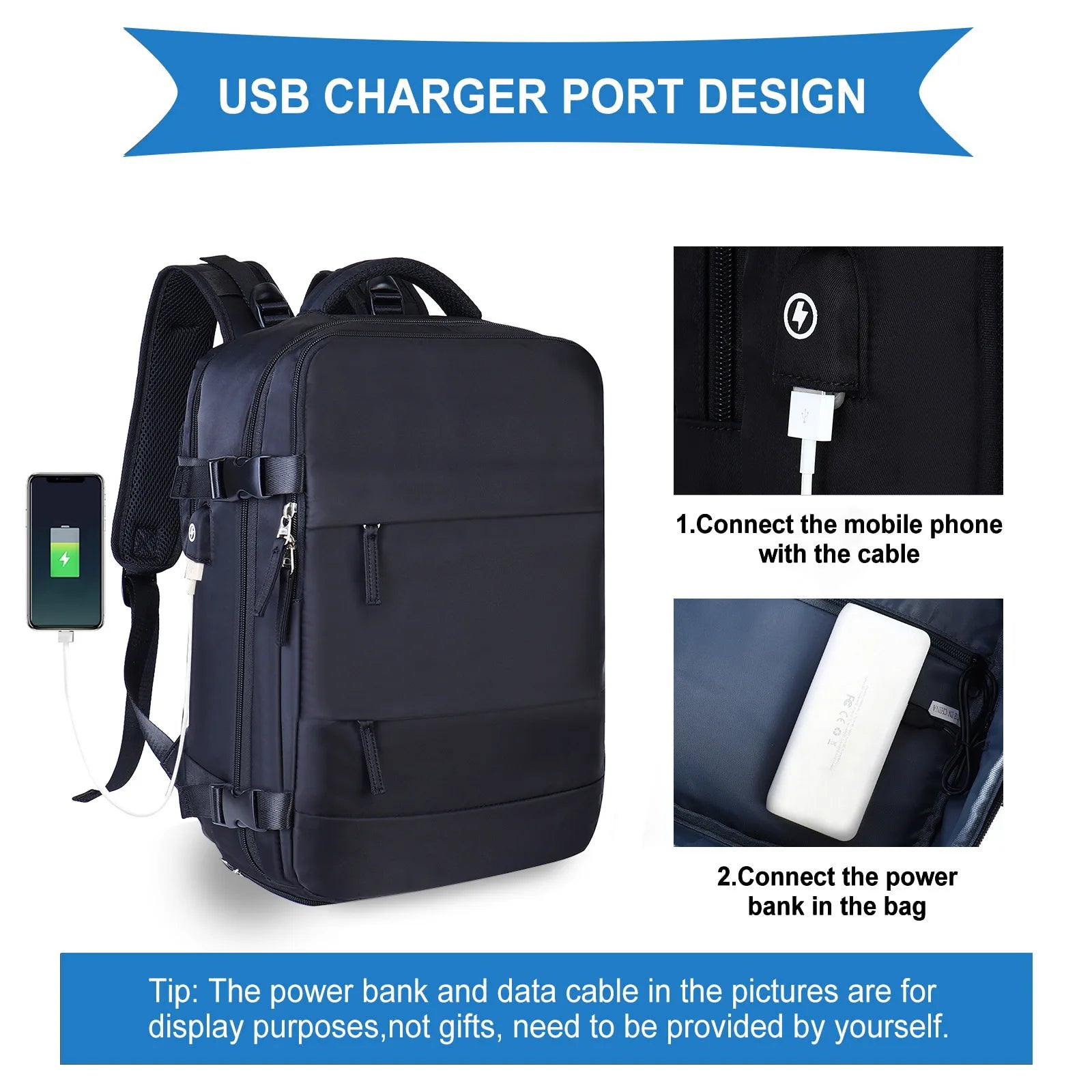 Premium Laptop Backpack Unisex for Men & Women – Limited Edition Waterproof Business Bag with USB Port, Expandable, Large Capacity, for MacBook & Laptops 13–17 Inch – Work, University, Travel, Daily Use