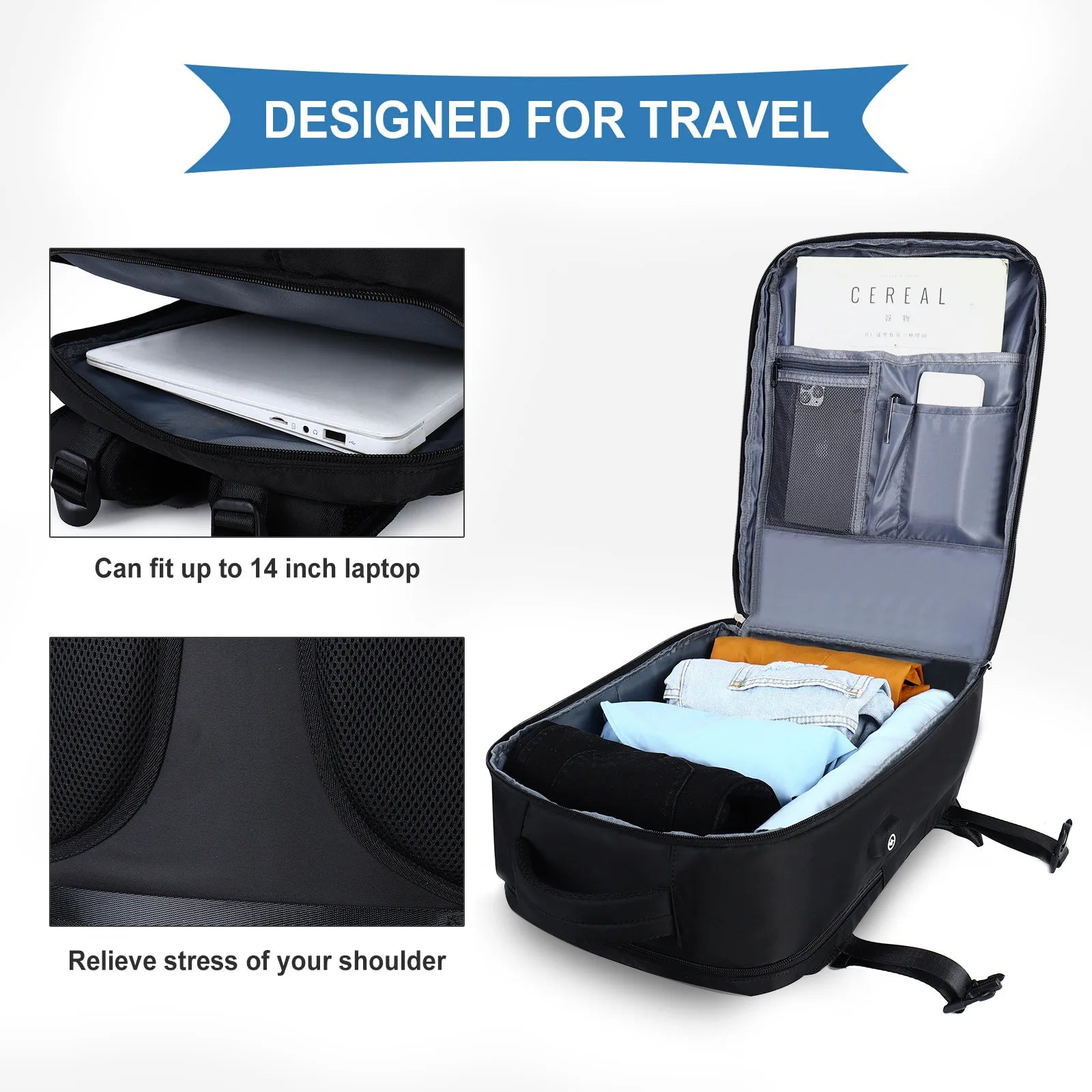 Premium Laptop Backpack Unisex for Men & Women – Limited Edition Waterproof Business Bag with USB Port, Expandable, Large Capacity, for MacBook & Laptops 13–17 Inch – Work, University, Travel, Daily Use