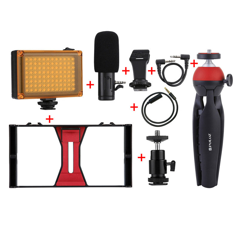 Kamera-Käfig Stabilisator für Smartphones: Filmproduktion Rig & Handgriff Halterung | Premium und Android - Phone Heaven Zone