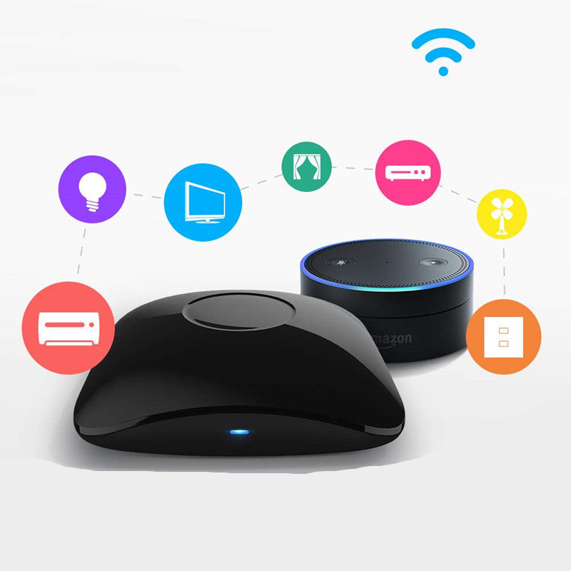 Premium Universal Smart Remote Control for Smartphone, Laptop, Tablet, PC, Apple iPhone, iPad, MacBook, iOS, Android, Samsung Smart Home, WiFi IR RF Switch, Compatible with Alexa and more | Limited Edition