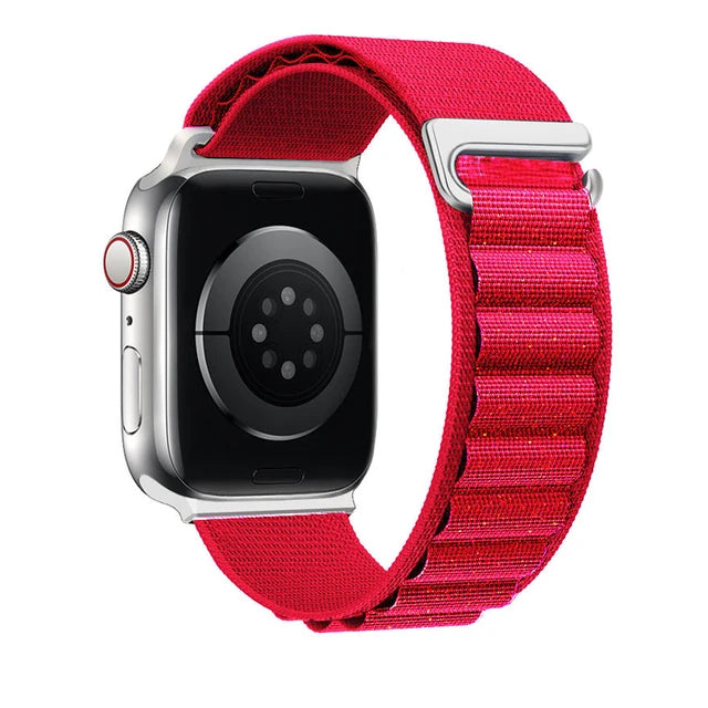 Armband für Apple Watch Serie 10/9/8/7/6/5/4/3/2/1 & Ultra 2/1, SE: 2024, 2023, 2022, 2021, 2020, 2019,  | Alpin Loop Premium