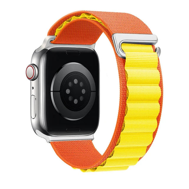 Armband für Apple Watch Serie 10/9/8/7/6/5/4/3/2/1 & Ultra 2/1, SE: 2024, 2023, 2022, 2021, 2020, 2019,  | Alpin Loop Premium