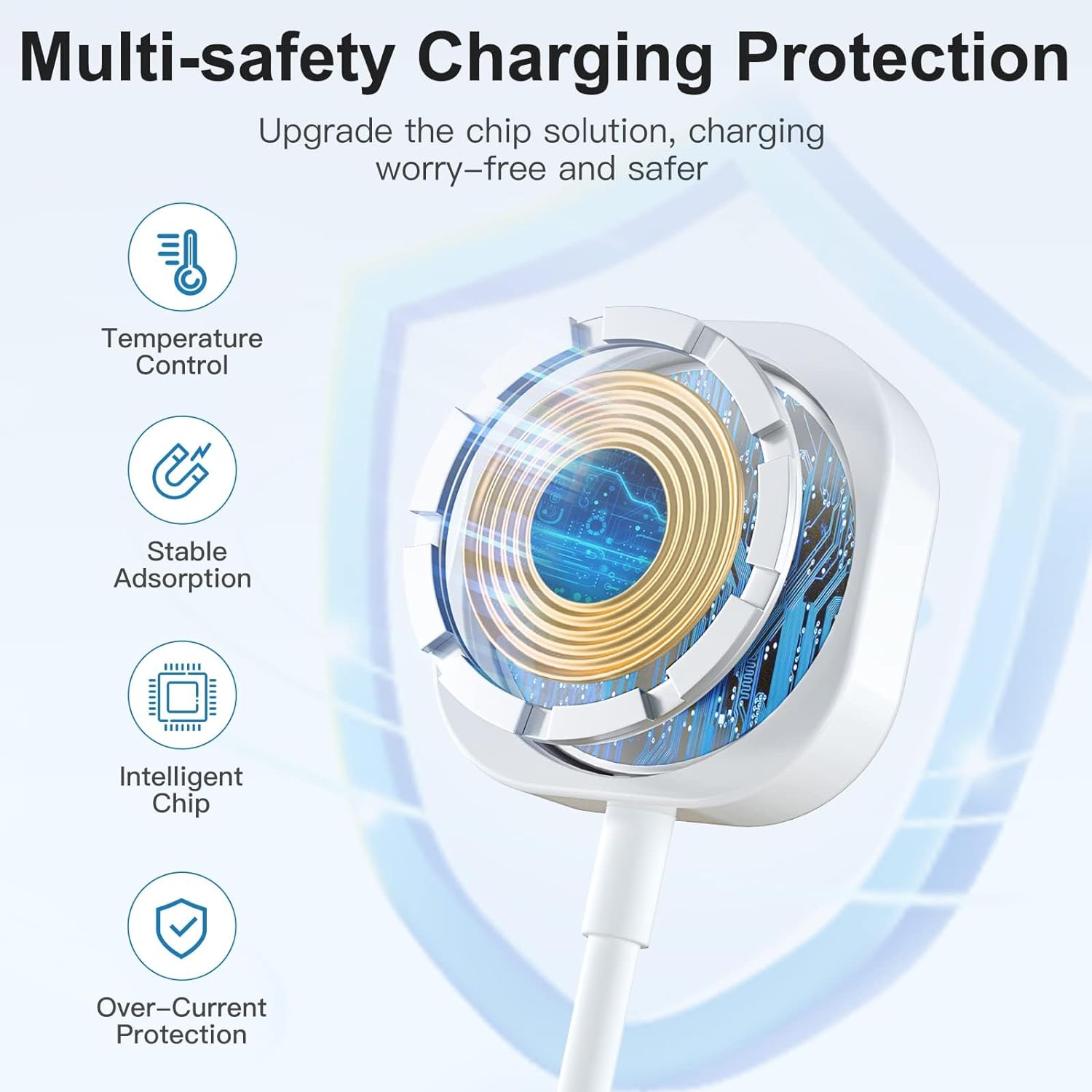Hochwertiges Kabel für Apple iWatch Wireless Charger Watch 9 8 7 6 Laden | Prämie USB Lightning Ladekabel - Phone Heaven Zone