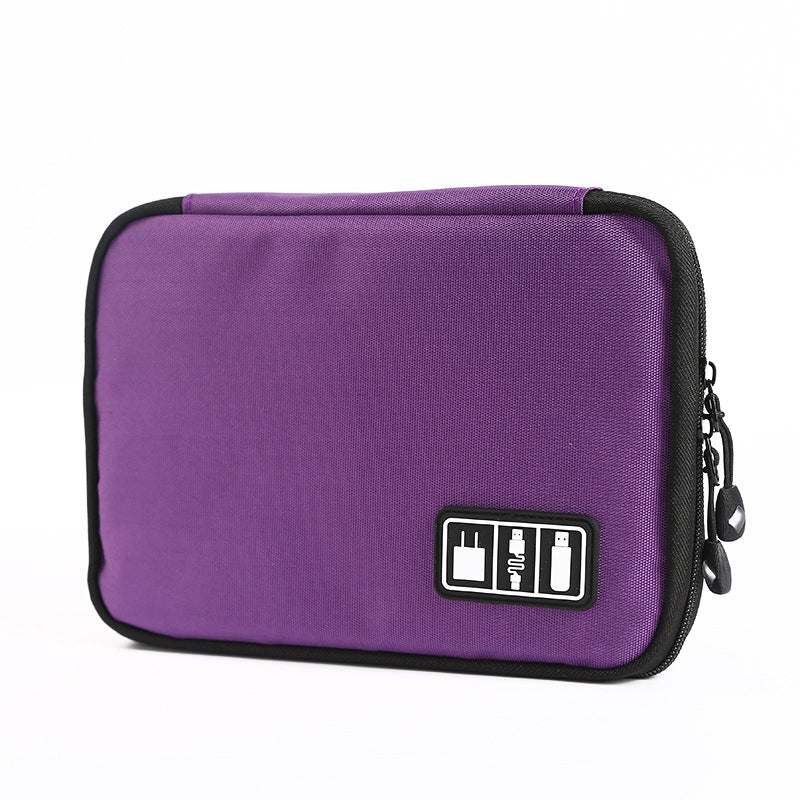 Premium Storage Bag for MacBook & Laptop Accessories – Fits 13", 14", 16" Devices – Travel Organizer Case for External Hard Drive, U-Disk, SSD, Charger, Headphones, Cables & More | Compact & Water-Resistant Design