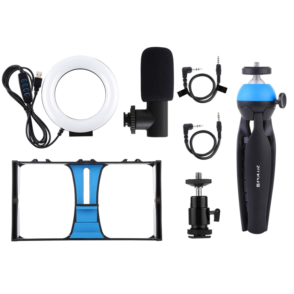 Kamera-Käfig Stabilisator für Smartphones: Filmproduktion Rig & Handgriff Halterung | Premium und Android - Phone Heaven Zone