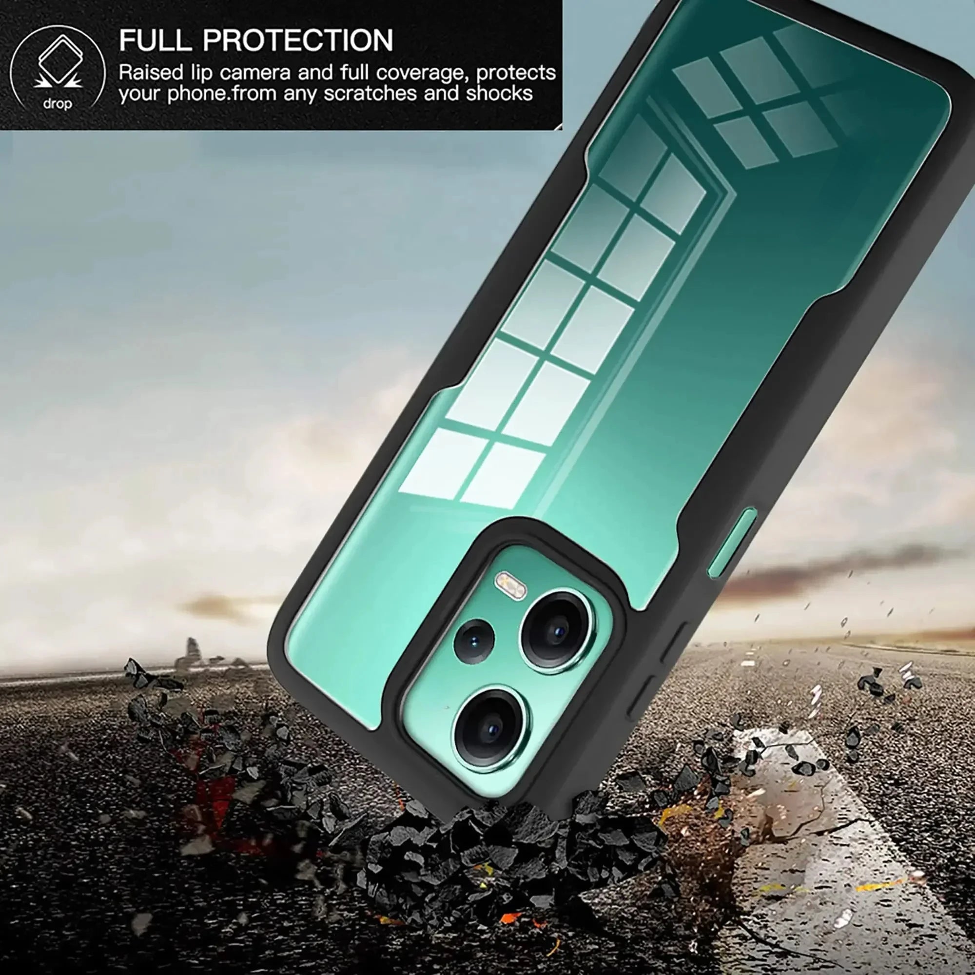 High-Quality Transparent 360-Degree Silicone Protection iPhone Case with MagSafe | 360-Degree Protection and Camera Lens Cover for Apple iPhone 16/16e, 15, 14, 13, 12 Pro Max, Pro, Plus & Mini Cover | Armor Case and Bumper Cover | Premium Phone Case
