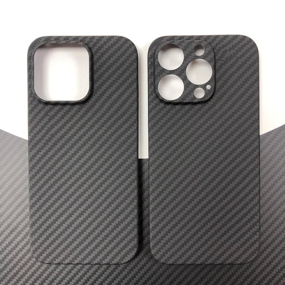 Premium Apple iPhone Case | MagSafe Compatible, Camera Lens Protection, Screen Protection | Ultra Thin, Shockproof, Magnetic, Full All-Around Protection Cover – Carbon Fiber Texture, Soft TPU, Lightweight, Waterproof, Anti-Scratch, Anti-Fingerprint